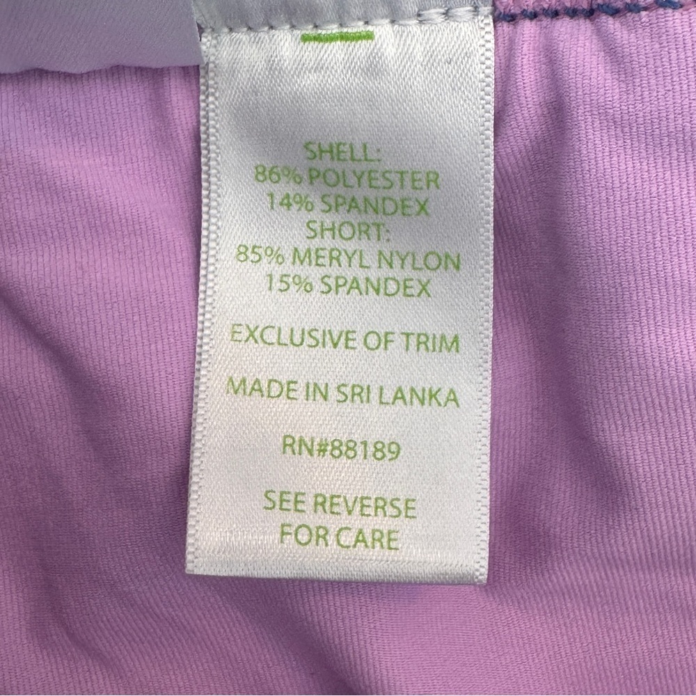 Lilly Pulitzer Luxleta Skort Blue and Pink Floral Print Size Large - Picture 8 of 10